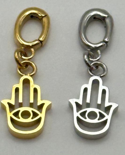 Hamsa Hand Charm — Shielded